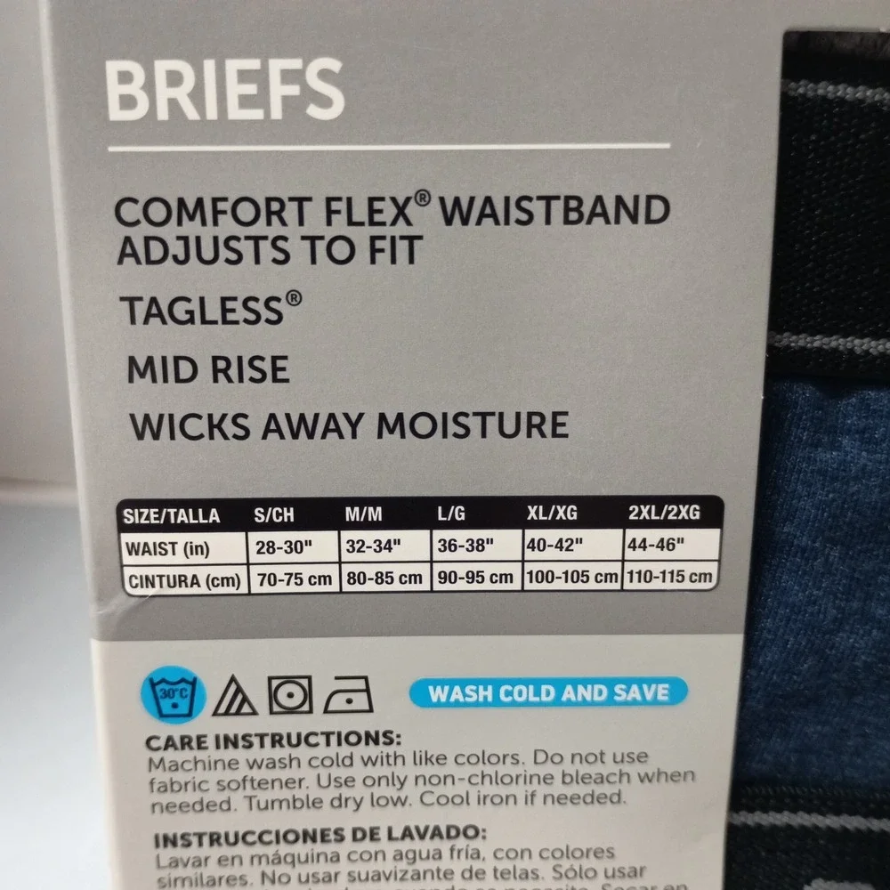 Hanes briefs tagless